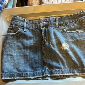 American Eagle Jean skirt size 8